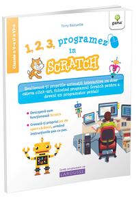 Copertă produs 1, 2, 3, programez &icirc;n Scratch