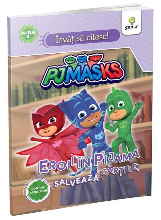Copertă produs Eroii &icirc;n pijama salvează cărțile. &Icirc;nvăț să citesc cu PJ Masks, nivelul 2 - gallery big 1
