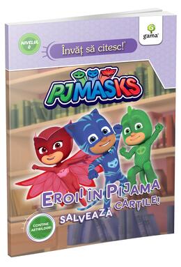 Copertă produs Eroii &icirc;n pijama salvează cărțile. &Icirc;nvăț să citesc cu PJ Masks, nivelul 2