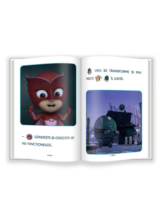 Copertă produs Eroii &icirc;n pijama salvează cărțile. &Icirc;nvăț să citesc cu PJ Masks, nivelul 2 - gallery big 3