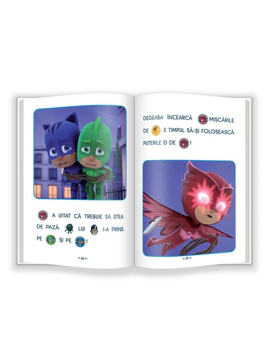 Copertă produs Eroii &icirc;n pijama salvează cărțile. &Icirc;nvăț să citesc cu PJ Masks, nivelul 2 - gallery big 4