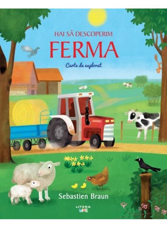 Copertă produs Hai să descoperim ferma. Carte de explorat - gallery big 1