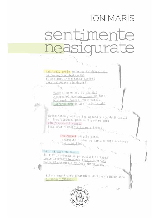 Copertă produs Sentimente neasigurate - gallery big 1