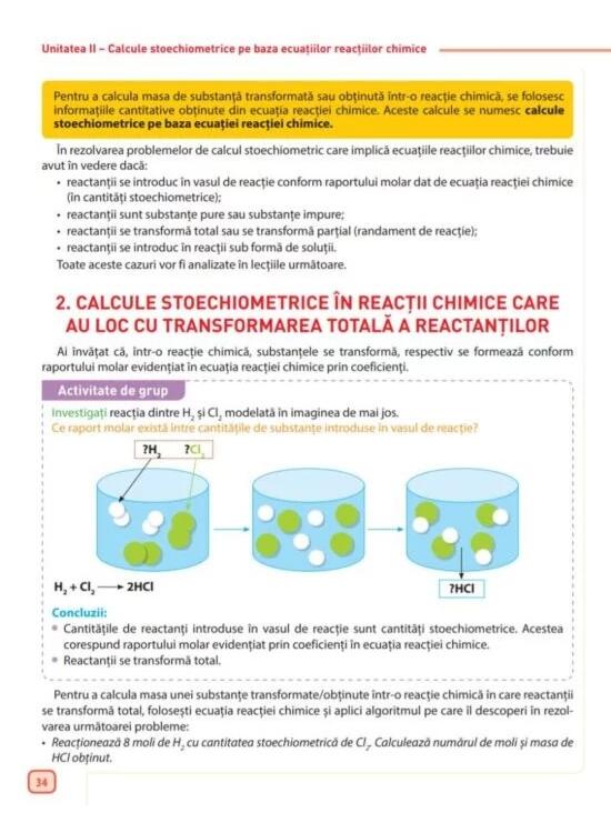 Copertă produs Lecția de Chimie. Clasa a VIII-a - gallery big 10