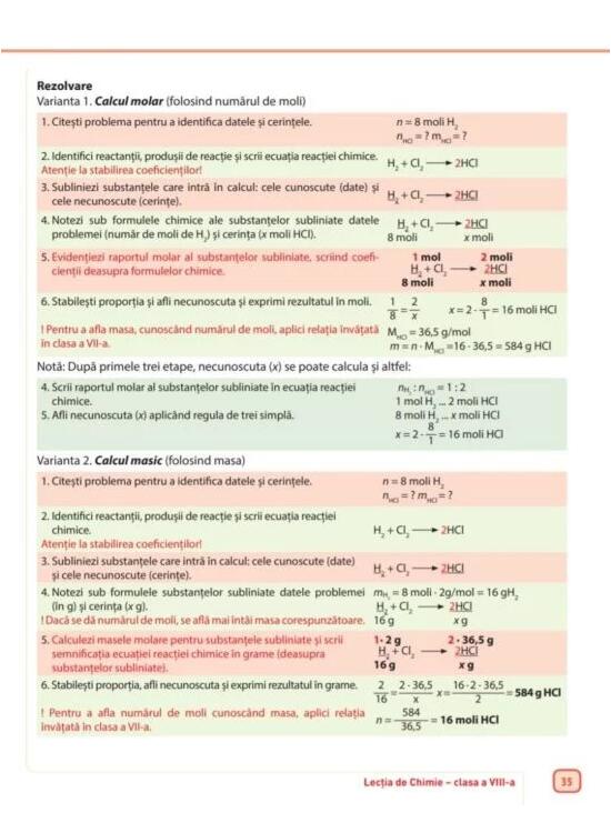 Copertă produs Lecția de Chimie. Clasa a VIII-a - gallery big 11
