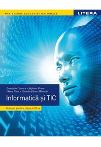 Copertă produs Informatică și TIC. Manual clasa a VII-a