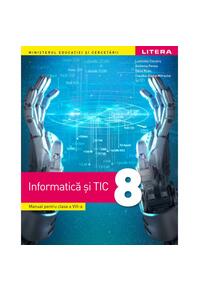 Copertă produs Informatică și TIC. Manual clasa a VIII-a
