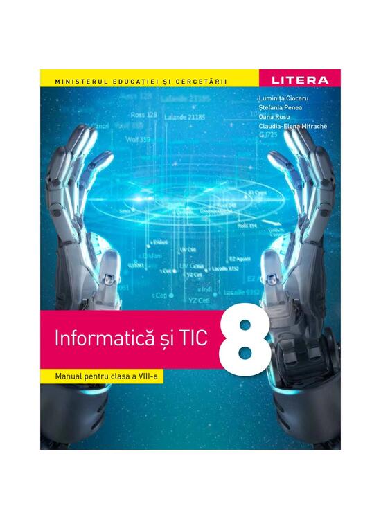 Copertă produs Informatică și TIC. Manual clasa a VIII-a - gallery big 1