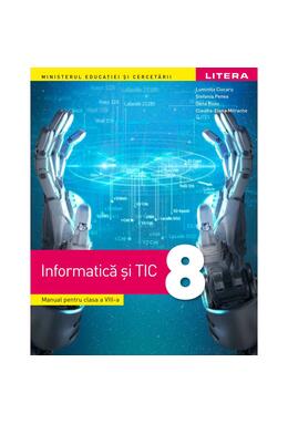 Copertă produs Informatică și TIC. Manual clasa a VIII-a