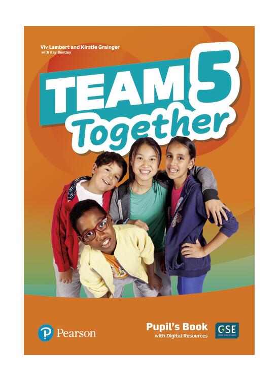 Copertă produs Team Together 5, Pupil's Book with Digital Resources (A2/B1) - gallery big 1