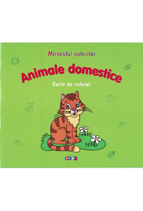 Copertă produs Animale domestice. Carte de colorat