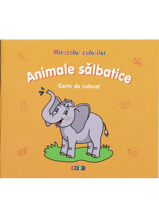 Copertă produs Animale sălbatice. Carte de colorat - gallery big 1