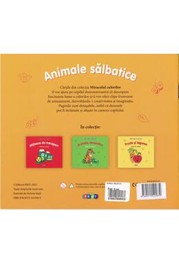 Copertă produs Animale sălbatice. Carte de colorat