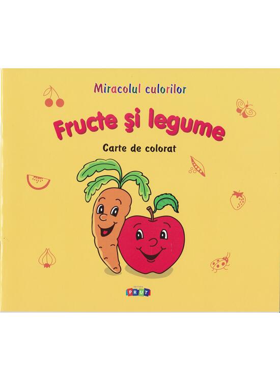 Copertă produs Fructe și legume. Carte de colorat - gallery big 1