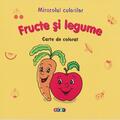 Copertă produs Fructe și legume. Carte de colorat - gallery small 