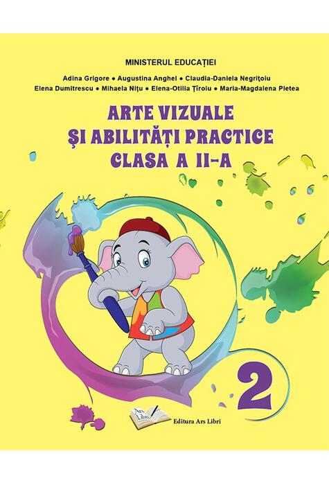 Copertă produs Arte vizuale și abilități practice - manual clasa a II-a