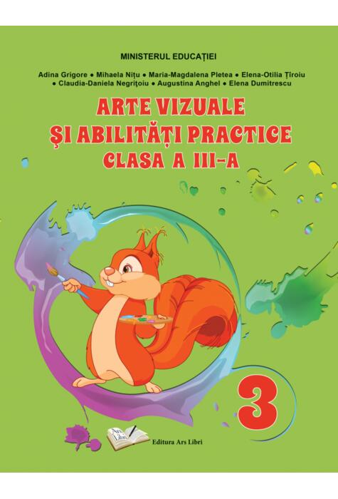 Copertă produs Arte vizuale și abilități practice - manual clasa a III-a