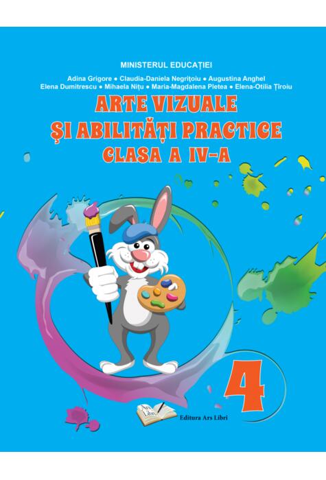 Copertă produs Arte vizuale și abilități practice - manual clasa a IV-a