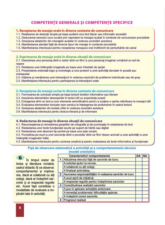 Copertă produs Limba și literatura rom&acirc;nă - manual clasa a IV-a - gallery big 2