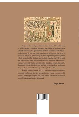 Copertă produs Dictionarul Cronologic al Literaturii Rom&acirc;ne Vechi