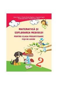 Copertă produs Matematică și explorarea mediului. Fișe de lucru - Clasa pregătitoare