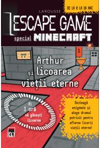 Copertă produs Escape Game Special: Minecraft. Arthur și licoarea vieții eterne