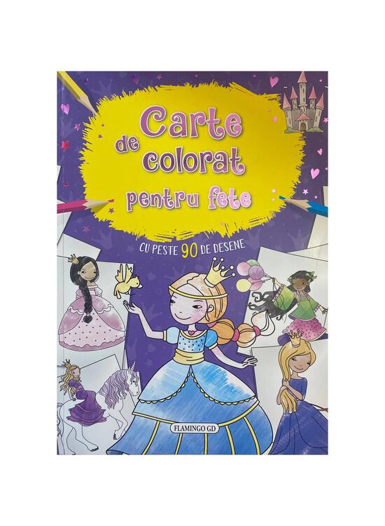Copertă produs Carte de colorat pentru fete - gallery big 1