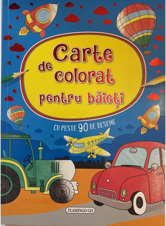 Copertă produs Carte de colorat pentru băieți - gallery big 1