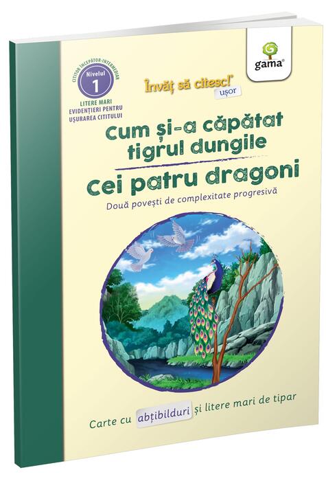 Copertă produs Cum și-a căpătat tigrul dungile - Cei patru dragoni