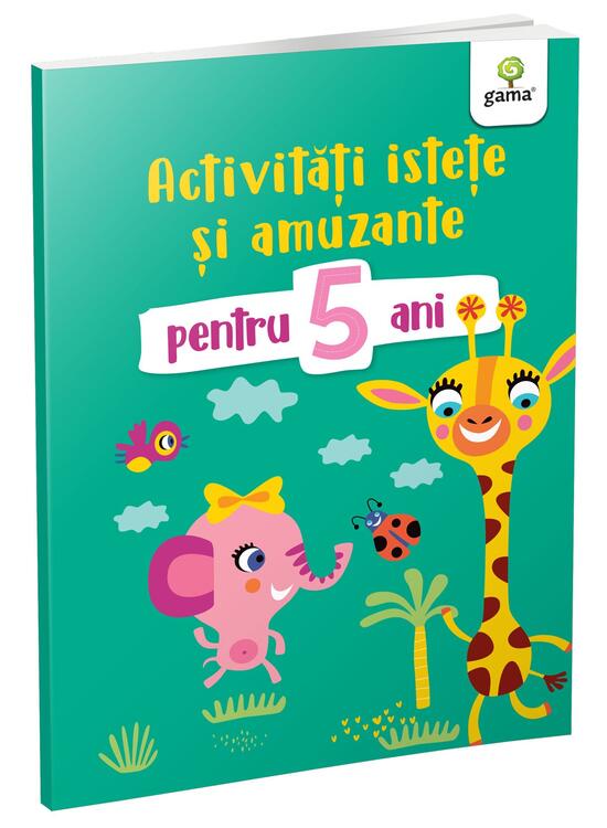 Copertă produs Activități istețe și amuzante pentru 5 ani - gallery big 1
