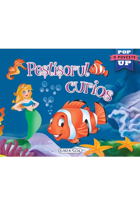 Copertă produs Peștisorul curios. Cărți pop-up