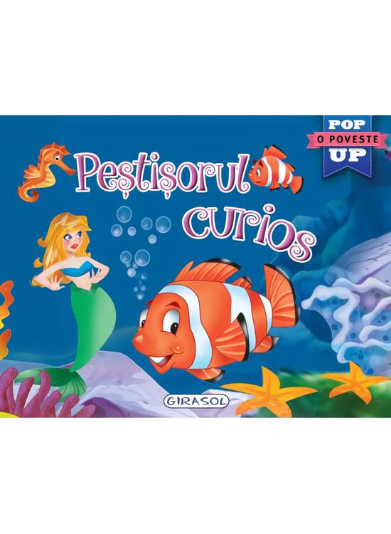 Copertă produs Peștisorul curios. Cărți pop-up - gallery big 1
