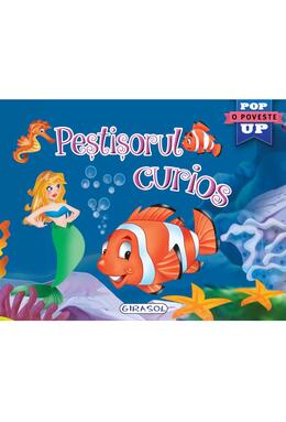 Copertă produs Peștisorul curios. Cărți pop-up