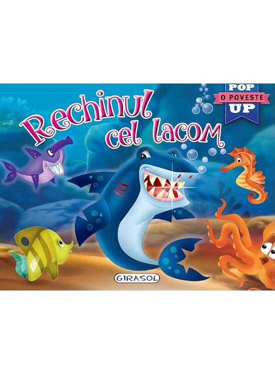 Copertă produs Rechinul cel lacom. Cărți pop-up - gallery big 1