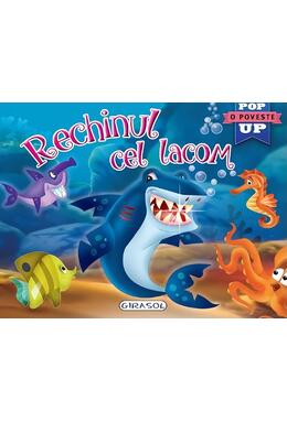 Copertă produs Rechinul cel lacom. Cărți pop-up