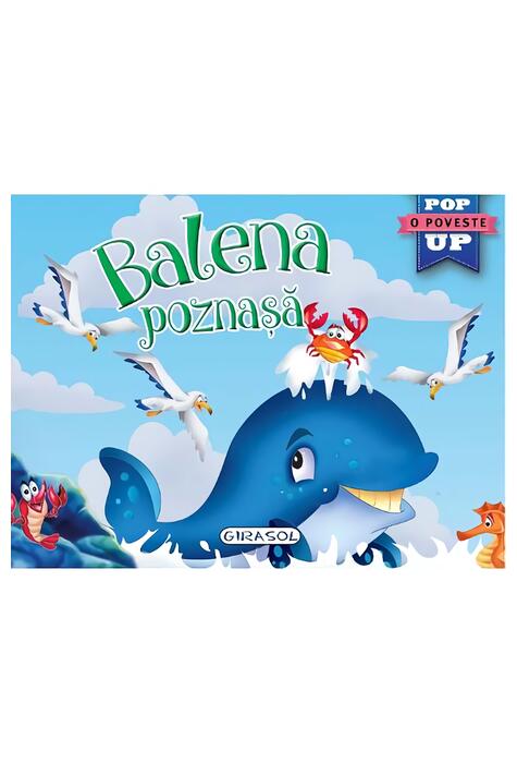 Copertă produs Balena poznașă. Cărți pop-up