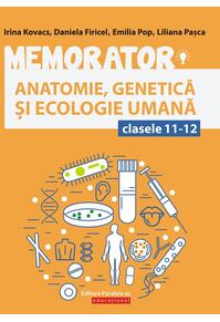 Copertă produs Memorator de anatomie, genetică și ecologie umană pentru clasele XI-XII