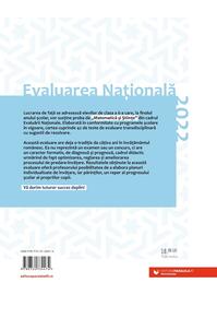 Copertă produs Evaluarea Națională 2022 la finalul clasei a VI-a. Matematică și Științe