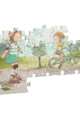 Copertă produs Ema și Eric &icirc;n parc: Puzzle