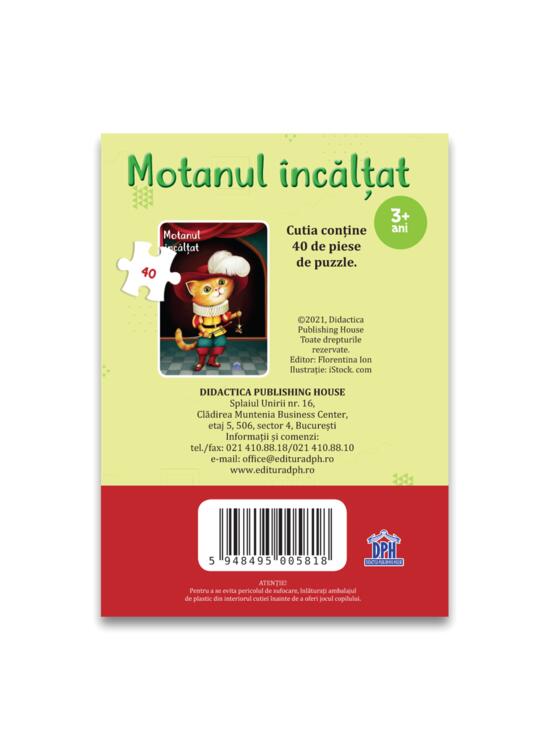 Copertă produs Motanul &Icirc;ncălțat: Puzzle - gallery big 4