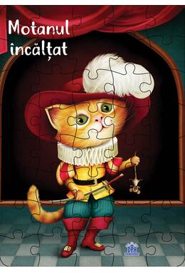 Copertă produs Motanul &Icirc;ncălțat: Puzzle