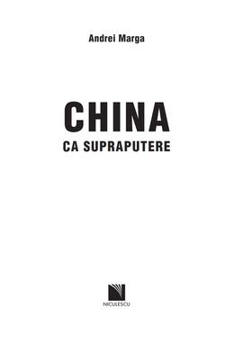 Copertă produs China ca supraputere