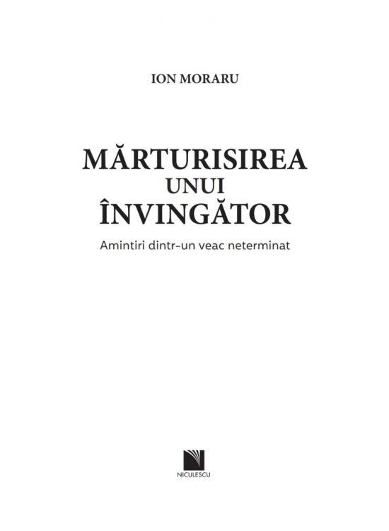 Copertă produs Mărturisirea unui &icirc;nvingător. Amintiri dintr-un veac neterminat - gallery big 2