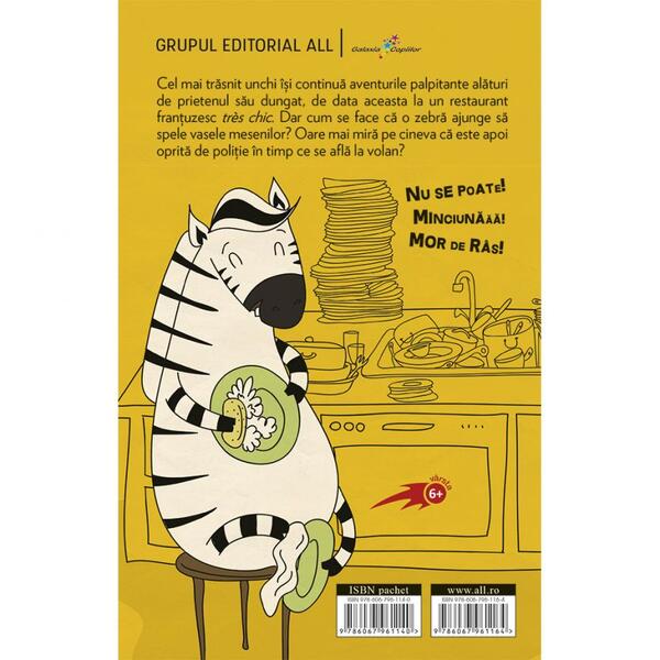 Unchiul meu trăsnit. Vol. 2: O aventură la restaurant - Paperback - Genç Osman Yavaș - Galaxia Copiilor