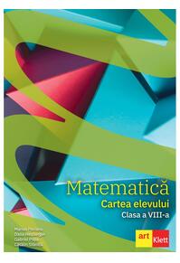 Copertă produs Matematică. Cartea elevului. Clasa a VIII-a.