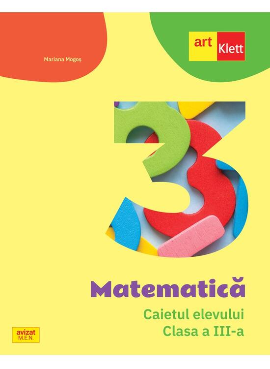 Copertă produs Matematică. Caietul elevului. Clasa a III-a - gallery big 1