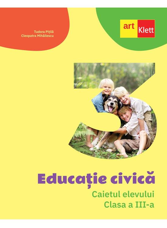Copertă produs Educație civică. Caietul elevului. Clasa a III-a - gallery big 1