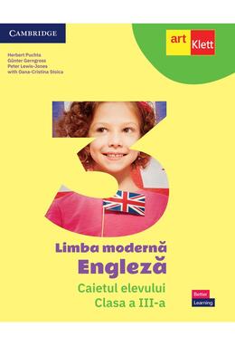 Copertă produs Limba modernă 1 - Engleză. Caietul elevului. Clasa a III-a