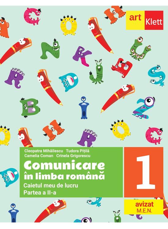 Copertă produs Comunicare &icirc;n limba rom&acirc;nă. Caiet de lucru. Clasa I. Partea a II-a - gallery big 1
