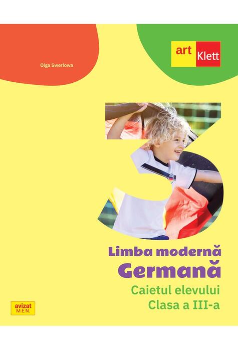 Copertă produs Limba Germană. Caietul elevului. Clasa a III-a